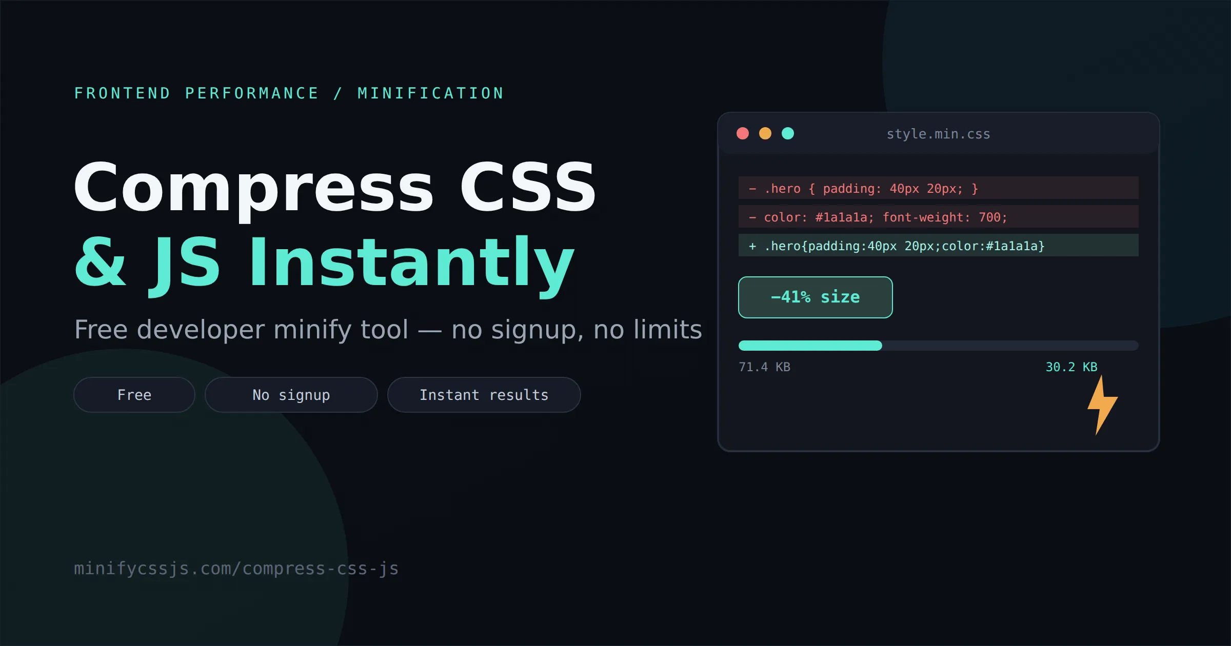 Compress-CSS-JS-Instantly-–-Free-Developer-Minify-Tool