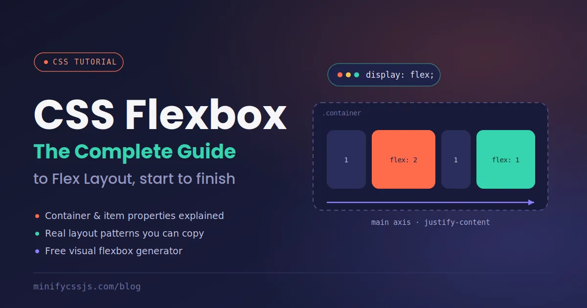 css flexbox tutorial
